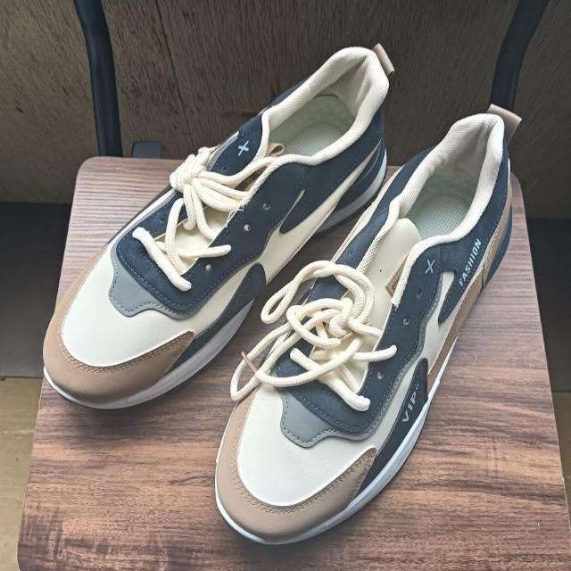 新品 26.5cm メンズ スニーカー ベージュ シューズ 靴 43 カジュアル < 男性ファッション  新品 26.5cm メンズ スニーカー ベージュ シューズ 靴 43 カジュアル  < 男性ファッションの