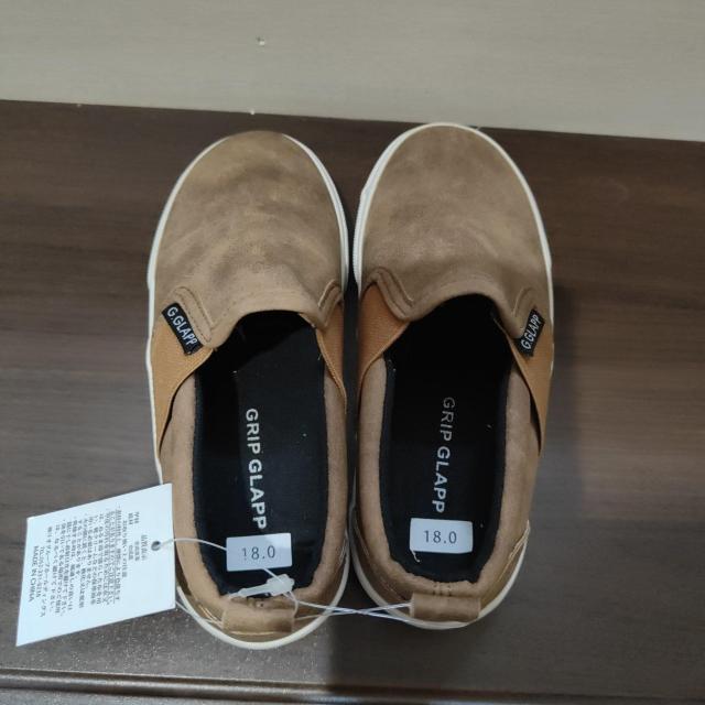 GRIP GLAPP スリッポン 18.0cm ライトブラウン < キッズ/ベビー  GRIP GLAPP スリッポン 18.0cm ライトブラウン < キッズ/ベビーの