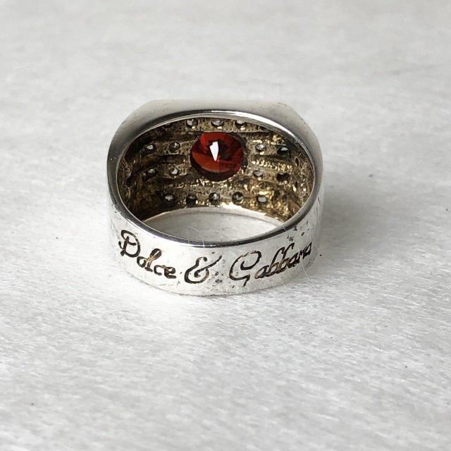 【レア美品】ドルチェ&ガッバーナ ドルガバ リング 指輪 アクセサリー ガーネット SV925 カラーストーン < ブランド 【レア美品】ドルチェ&ガッバーナ ドルガバ リング 指輪 アクセサリー ガーネット SV925 カラーストーン < ブランドの
