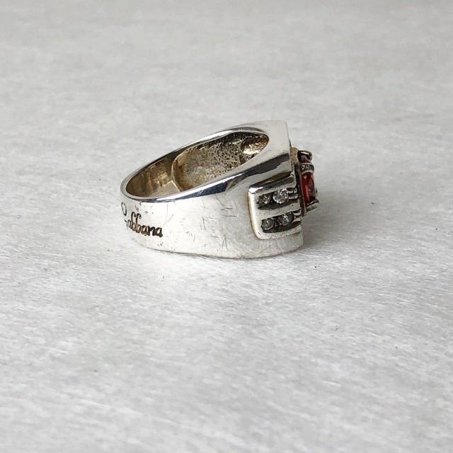 【レア美品】ドルチェ&ガッバーナ ドルガバ リング 指輪 アクセサリー ガーネット SV925 カラーストーン < ブランド 【レア美品】ドルチェ&ガッバーナ ドルガバ リング 指輪 アクセサリー ガーネット SV925 カラーストーン < ブランドの