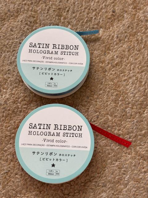 ラッピングリボン2種&モールセット < インテリア/ライフ ラッピングリボン2種&モールセット < インテリア/ライフの