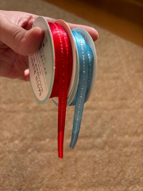 ラッピングリボン2種&モールセット < インテリア/ライフ ラッピングリボン2種&モールセット < インテリア/ライフの