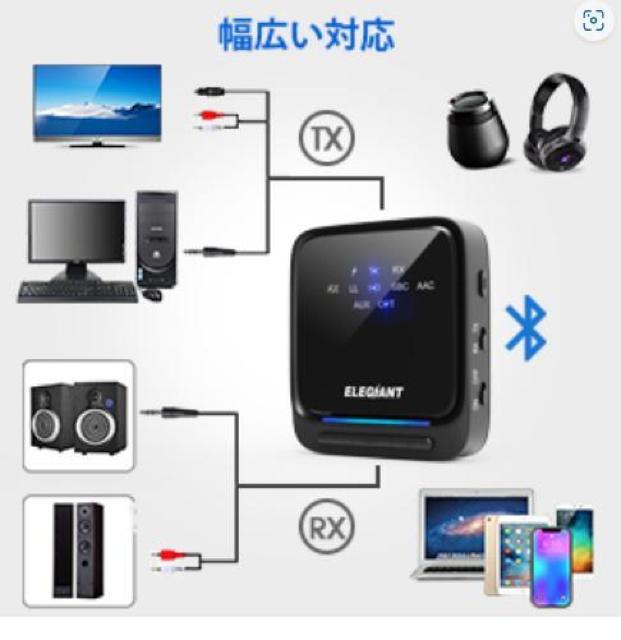 新品ELEGIANT Bluetooth 5.0 トランスミッター レシーバー < CD/DVD/ビデオ 新品ELEGIANT Bluetooth 5.0 トランスミッター レシーバー < CD/DVD/ビデオの