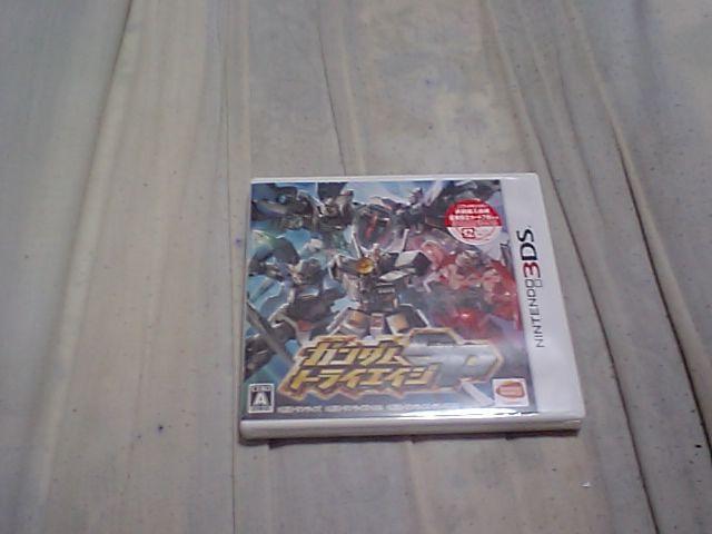【新品3DS】ガンダムトライエイジSP < ゲーム本体/ソフト  【新品3DS】ガンダムトライエイジSP  < ゲーム本体/ソフトの