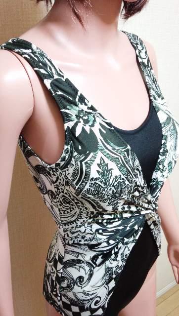 極美品☆ミューラン☆光沢つるAラメ入りkissレイヤードのパット付き水着1162☆3点で即落 < 女性ファッション  極美品☆ミューラン☆光沢つるAラメ入りkissレイヤードのパット付き水着1162☆3点で即落 < 女性ファッションの