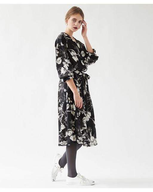 新品☆titivate(ティティベイト)フラワープリントシャツワンピース☆ < ブランド 新品☆titivate(ティティベイト)フラワープリントシャツワンピース☆ < ブランドの