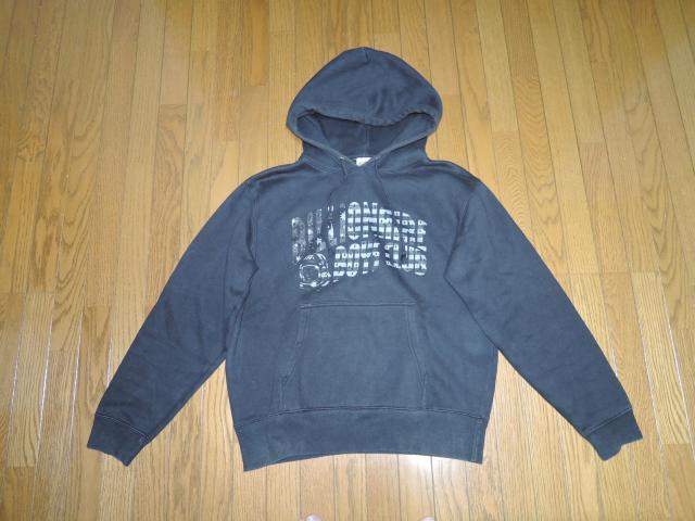 BILLIONAIRE BOYS CLUB ビリオネアボーイズクラブ スウェットパーカー M 黒 ヘルメットボーイ ロゴ LOGO < ブランド  BILLIONAIRE BOYS CLUB ビリオネアボーイズクラブ スウェットパーカー M 黒 ヘルメットボーイ ロゴ LOGO  < ブランドの