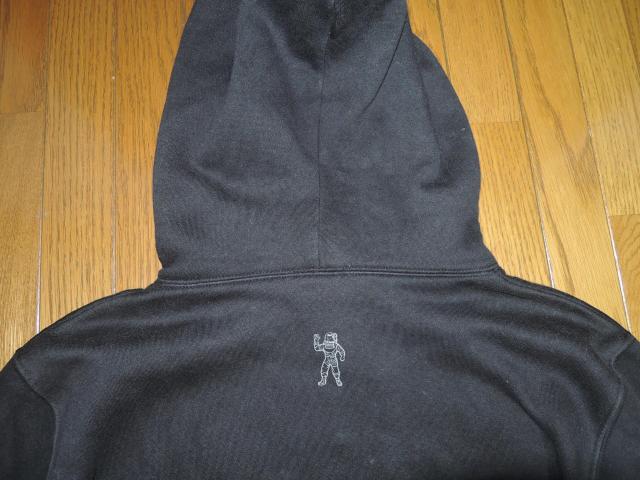 BILLIONAIRE BOYS CLUB ビリオネアボーイズクラブ スウェットパーカー M 黒 ヘルメットボーイ ロゴ LOGO < ブランド  BILLIONAIRE BOYS CLUB ビリオネアボーイズクラブ スウェットパーカー M 黒 ヘルメットボーイ ロゴ LOGO < ブランドの