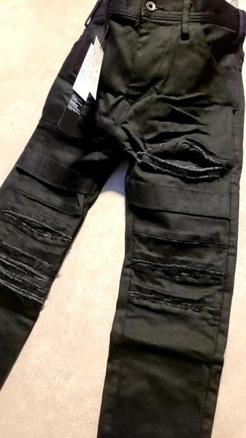 新品JULIUS ユリウス 10.5オンスストレッチデニムアークドクラッシュデニムパンツ 2 < ブランド  新品JULIUS ユリウス 10.5オンスストレッチデニムアークドクラッシュデニムパンツ 2 < ブランドの