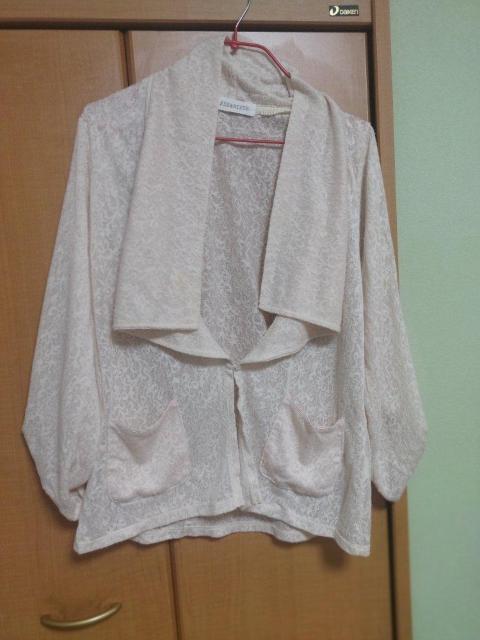 ベージュ レース カーディガン 羽織りもの < 女性ファッション  ベージュ レース カーディガン 羽織りもの  < 女性ファッションの