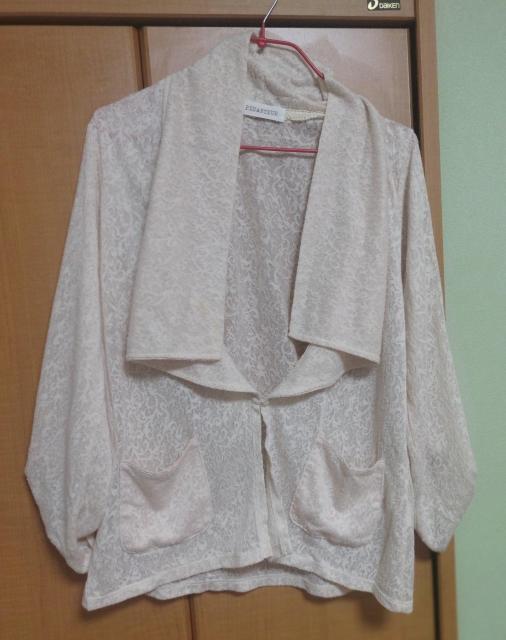 ベージュ レース カーディガン 羽織りもの < 女性ファッション  ベージュ レース カーディガン 羽織りもの < 女性ファッションの