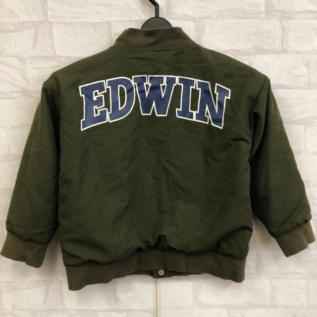 即決 EDWIN エドウィン ブルゾン 120cm カーキ < キッズ/ベビー  即決 EDWIN エドウィン ブルゾン 120cm カーキ < キッズ/ベビーの