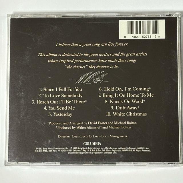 Michael Bolton / Timeless: The Classics カバー集 < CD/DVD/ビデオ  Michael Bolton / Timeless: The Classics カバー集 < CD/DVD/ビデオの