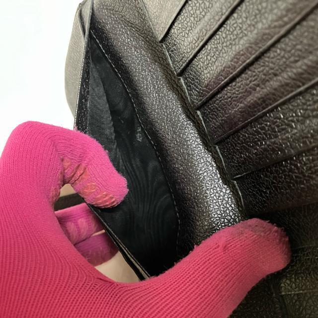 【BVLGARI / ブルガリ】【ブルガリブルガリ】 レザー 二つ折り 長財布 黒 < ブランド 【BVLGARI / ブルガリ】【ブルガリブルガリ】 レザー 二つ折り 長財布 黒 < ブランドの