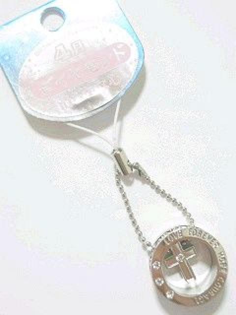 誕生石【4月/ダイヤモンド】クロスリング ストラップ < 家電/AV 誕生石【4月/ダイヤモンド】クロスリング ストラップ < 家電/AVの