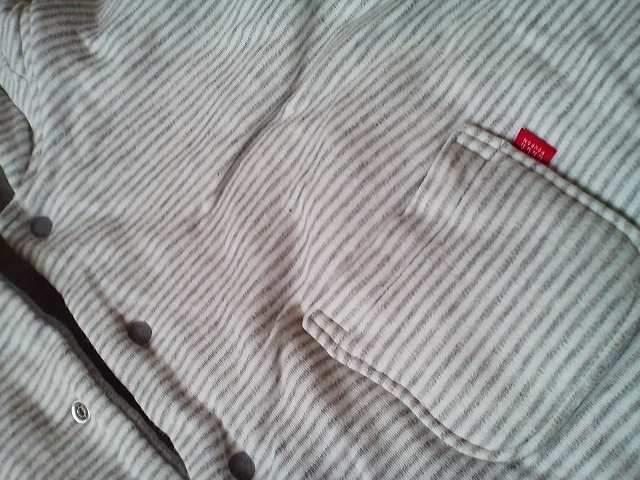 美品ELLE中綿入りリバーシブル マントケープ < キッズ/ベビー  美品ELLE中綿入りリバーシブル マントケープ < キッズ/ベビーの