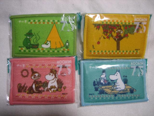 ムーミン マイクロファイバースポンジ 全4種セット アサヒ < アニメ/コミック/キャラクター  ムーミン マイクロファイバースポンジ 全4種セット アサヒ  < アニメ/コミック/キャラクターの