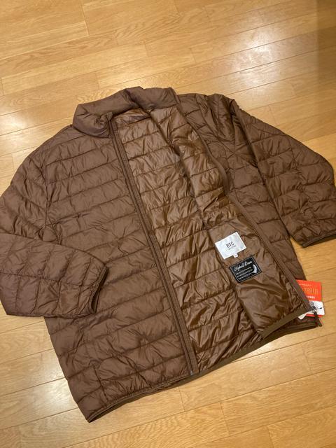 B&T CLUB ハイブリッド ダウン ジャケット 茶  大きいsizeXXL < 男性ファッション  B&T CLUB ハイブリッド ダウン ジャケット 茶  大きいsizeXXL < 男性ファッションの