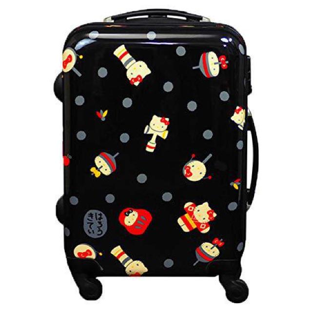《New》キティちゃん★旅行で大活躍*TSAロック採用・キャリーバッグ/スーツケース<ブラック> < 女性ファッション 《New》キティちゃん★旅行で大活躍*TSAロック採用・キャリーバッグ/スーツケース<ブラック> < 女性ファッションの