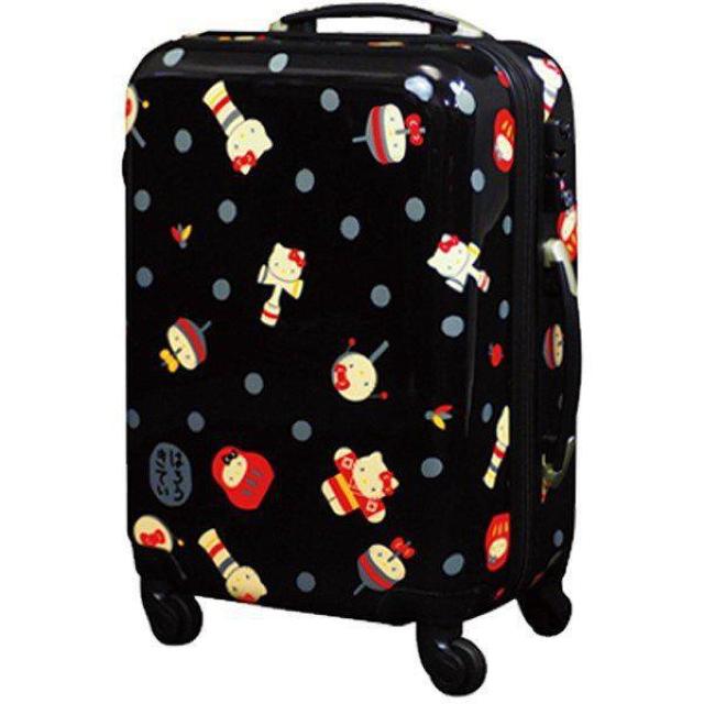 《New》キティちゃん★旅行で大活躍*TSAロック採用・キャリーバッグ/スーツケース<ブラック> < 女性ファッション 《New》キティちゃん★旅行で大活躍*TSAロック採用・キャリーバッグ/スーツケース<ブラック> < 女性ファッションの