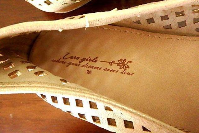 ◆Zara Girls 35 フラットシューズ レディース ザラガールズ 中古品 < 女性ファッション  ◆Zara Girls 35 フラットシューズ レディース ザラガールズ 中古品 < 女性ファッションの