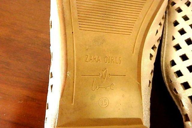 ◆Zara Girls 35 フラットシューズ レディース ザラガールズ 中古品 < 女性ファッション  ◆Zara Girls 35 フラットシューズ レディース ザラガールズ 中古品 < 女性ファッションの