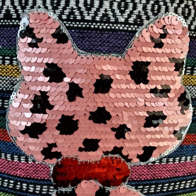 ★ゴブラン織り&スパンコール猫デザイン!トートバッグ★ < 女性ファッション  ★ゴブラン織り&スパンコール猫デザイン!トートバッグ★ < 女性ファッションの