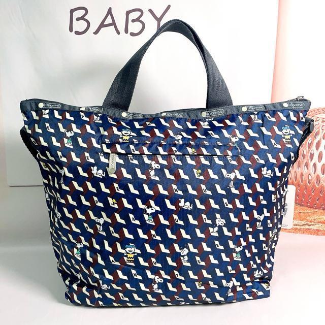 ★新品★LeSportsac レスポートサック スヌーピ SNOOPY ピーナッツジオメトリック  2WAYトートバッグ 4360 < 女性ファッション  ★新品★LeSportsac レスポートサック スヌーピ SNOOPY ピーナッツジオメトリック  2WAYトートバッグ 4360 < 女性ファッションの
