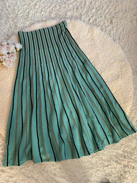 イタリア製 ミントグリーン プリーツスカート < 女性ファッション  イタリア製 ミントグリーン プリーツスカート < 女性ファッションの