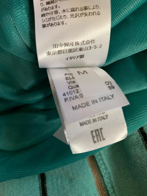 イタリア製 ミントグリーン プリーツスカート < 女性ファッション  イタリア製 ミントグリーン プリーツスカート < 女性ファッションの