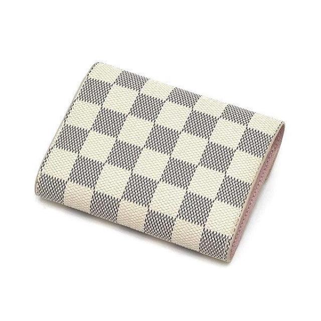 ◆ 本物 美品 ◆ LV ルイヴィトン ダミエアズール ヴィクトリーヌ 財布 3つ折り ローズバレリーヌ 箱 人気 N64022 < ブランド  ◆ 本物 美品 ◆ LV ルイヴィトン ダミエアズール ヴィクトリーヌ 財布 3つ折り ローズバレリーヌ 箱 人気 N64022 < ブランドの
