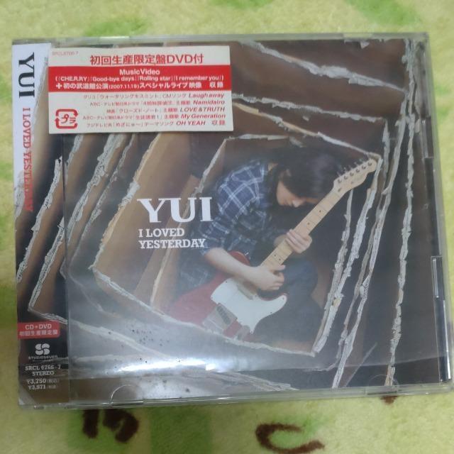 񐶎Y YUIuI LOVED YESTERDAYv   CD/DVD/rfI 