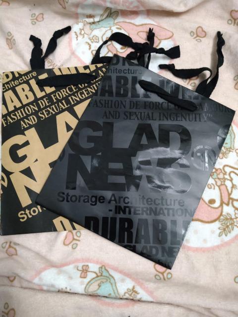 GLAD NEWS☆ショッパー2枚 < ブランド  GLAD NEWS☆ショッパー2枚  < ブランドの