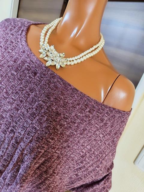 未使用★xs〜s★エンジパープルオフショルワンピース★ < 女性ファッション  未使用★xs〜s★エンジパープルオフショルワンピース★ < 女性ファッションの