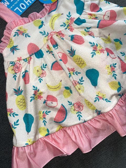 ♯新品♯UVプロテクト SUNblock ワンピース 水着 80   フルーツ柄 @ P < キッズ/ベビー  ♯新品♯UVプロテクト SUNblock ワンピース 水着 80   フルーツ柄 @ P < キッズ/ベビーの
