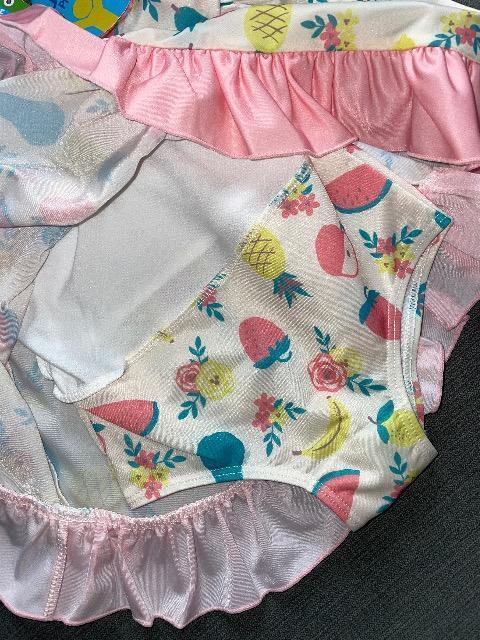 ♯新品♯UVプロテクト SUNblock ワンピース 水着 80   フルーツ柄 @ P < キッズ/ベビー  ♯新品♯UVプロテクト SUNblock ワンピース 水着 80   フルーツ柄 @ P < キッズ/ベビーの