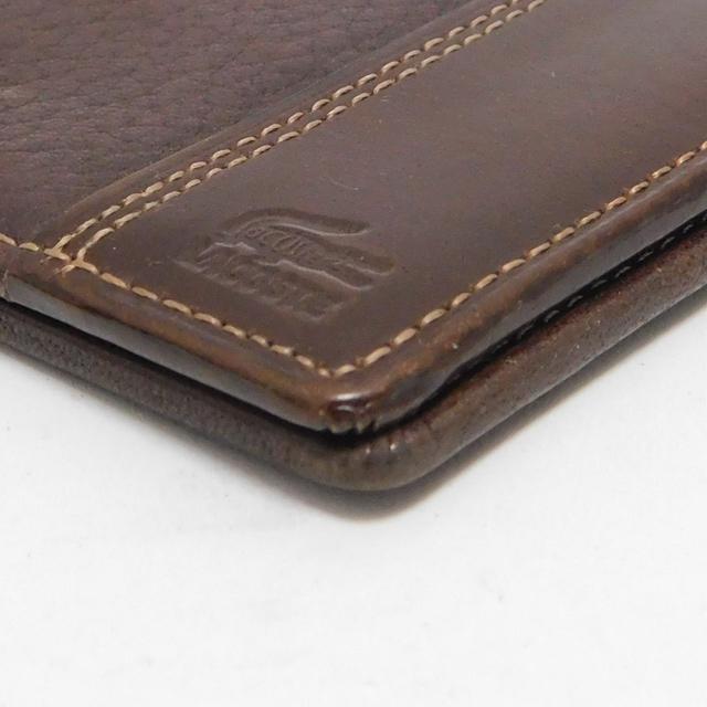 1000円 LACOSTE ラコステ 二つ折り財布 札入れ レザー 茶 フランス製 メンズ < ブランド 1000円 LACOSTE ラコステ 二つ折り財布 札入れ レザー 茶 フランス製 メンズ < ブランドの