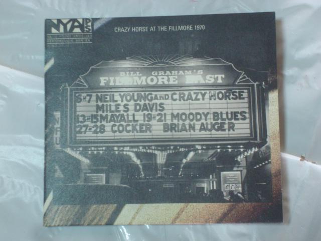 LIVE AT THE FILLMORE EAST MARCH 6 & 7, 1970 / NEIL YOUNG   CD/DVD/rfI 