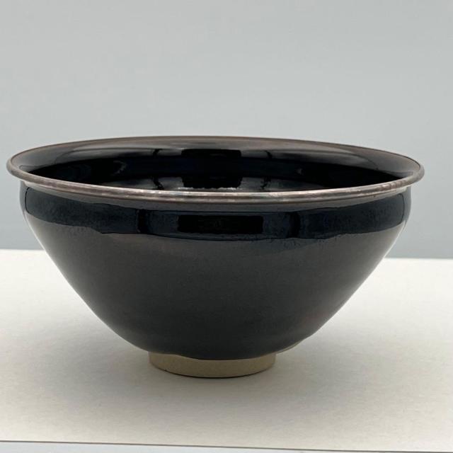 桶谷定一 天目茶碗 茶道具 共箱有 約 口径12×高6cm 陶印有 作家物 京焼 清水焼 < インテリア/ライフ 桶谷定一 天目茶碗 茶道具 共箱有 約 口径12×高6cm 陶印有 作家物 京焼 清水焼 < インテリア/ライフの