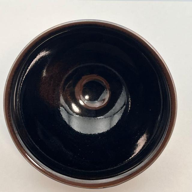 桶谷定一 天目茶碗 茶道具 共箱有 約 口径12×高6cm 陶印有 作家物 京焼 清水焼 < インテリア/ライフ 桶谷定一 天目茶碗 茶道具 共箱有 約 口径12×高6cm 陶印有 作家物 京焼 清水焼 < インテリア/ライフの