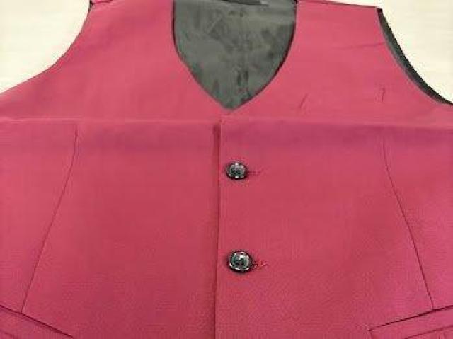 ベスト ジレベスト 尾錠付き 結婚式 フォーマル パーティー ビジネス オールシーズン Mサイズ レッド < 男性ファッション ベスト ジレベスト 尾錠付き 結婚式 フォーマル パーティー ビジネス オールシーズン Mサイズ レッド < 男性ファッションの