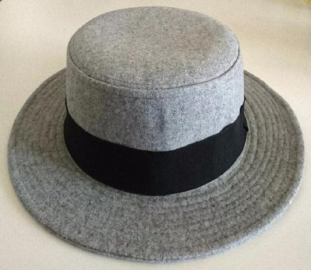 アクシーズファム★コサージュ付き カンカン帽 < ブランド  アクシーズファム★コサージュ付き カンカン帽  < ブランドの