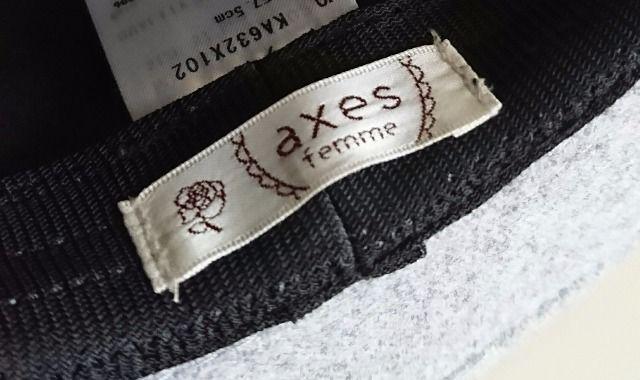 アクシーズファム★コサージュ付き カンカン帽 < ブランド  アクシーズファム★コサージュ付き カンカン帽 < ブランドの