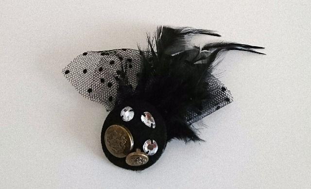 アクシーズファム★コサージュ付き カンカン帽 < ブランド  アクシーズファム★コサージュ付き カンカン帽 < ブランドの