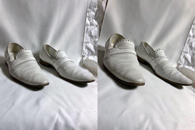 正規 ディオールオムDIOR HOMME ラウンドトゥパンチング ドレスシューズ 白 40 25p < ブランド  正規 ディオールオムDIOR HOMME ラウンドトゥパンチング ドレスシューズ 白 40 25p < ブランドの