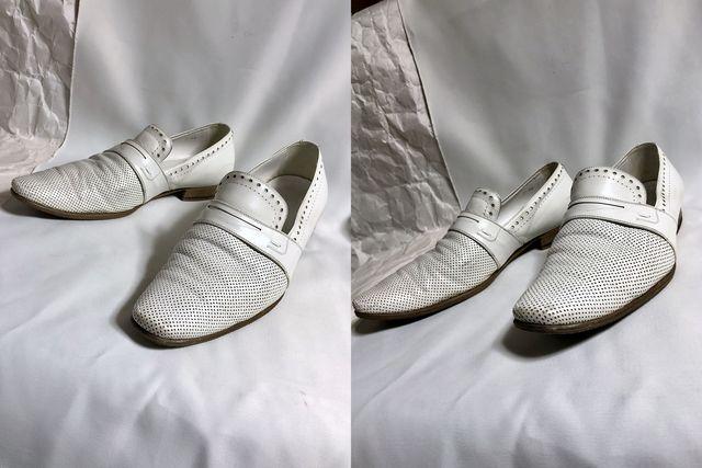 正規 ディオールオムDIOR HOMME ラウンドトゥパンチング ドレスシューズ 白 40 25p < ブランド  正規 ディオールオムDIOR HOMME ラウンドトゥパンチング ドレスシューズ 白 40 25p < ブランドの