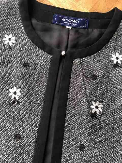 新品タグ付きエムズグレイシー ツイード素材 セット < ブランド  新品タグ付きエムズグレイシー ツイード素材 セット < ブランドの