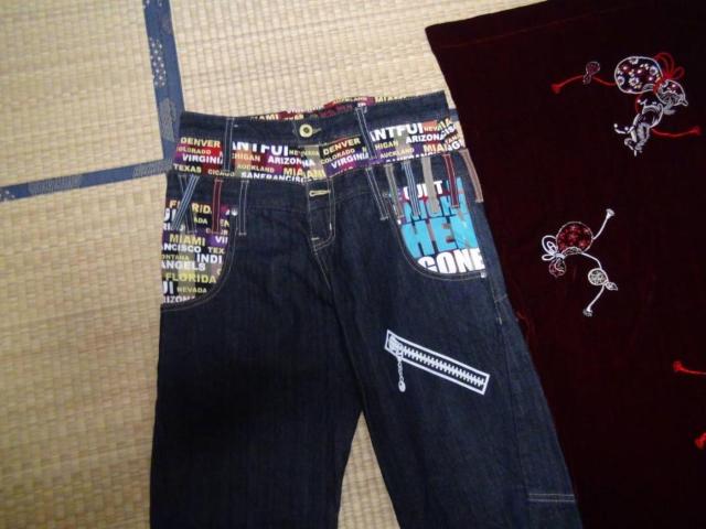 SANFRANCISUKOのジーパンUSDE加工!。 < 男性ファッション  SANFRANCISUKOのジーパンUSDE加工!。 < 男性ファッションの