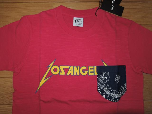 新品TMT カットソーMピ バンダナ柄ポケTシャツ ティーエムティー < ブランド 新品TMT カットソーMピ バンダナ柄ポケTシャツ ティーエムティー < ブランドの