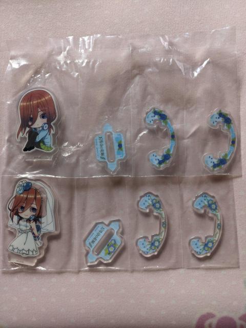 五等分の花嫁☆ゆらゆらみつめてアクリルスタンド☆A個セット☆三玖制服ver.ドレスver. < アニメ/コミック/キャラクター  五等分の花嫁☆ゆらゆらみつめてアクリルスタンド☆A個セット☆三玖制服ver.ドレスver.  < アニメ/コミック/キャラクターの